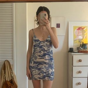 Reformation pastoral mini-dress